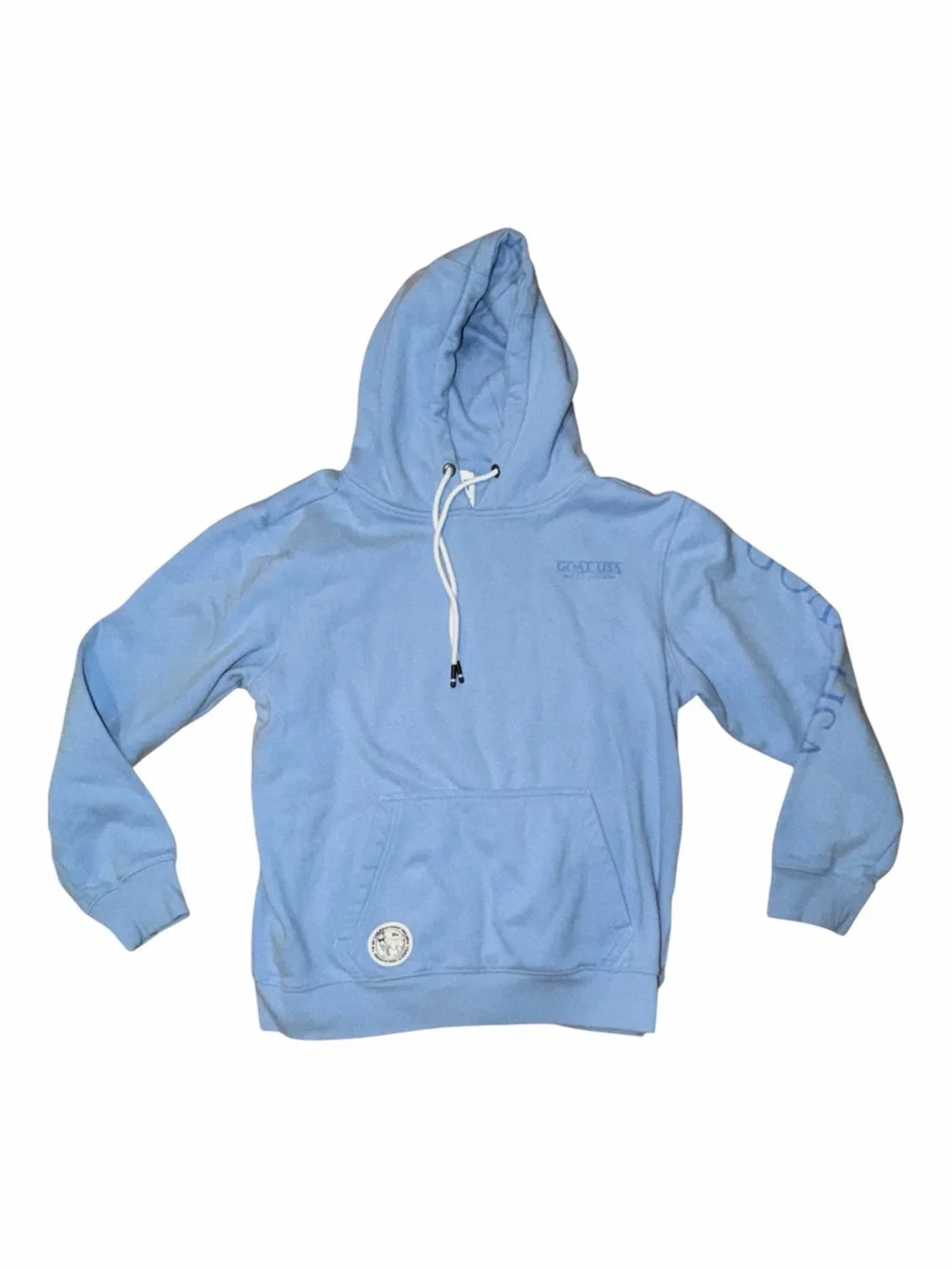 Light Blue Crewneck Hoodie Sweater - GOAT USA